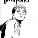 Гарри Поттер раскраска