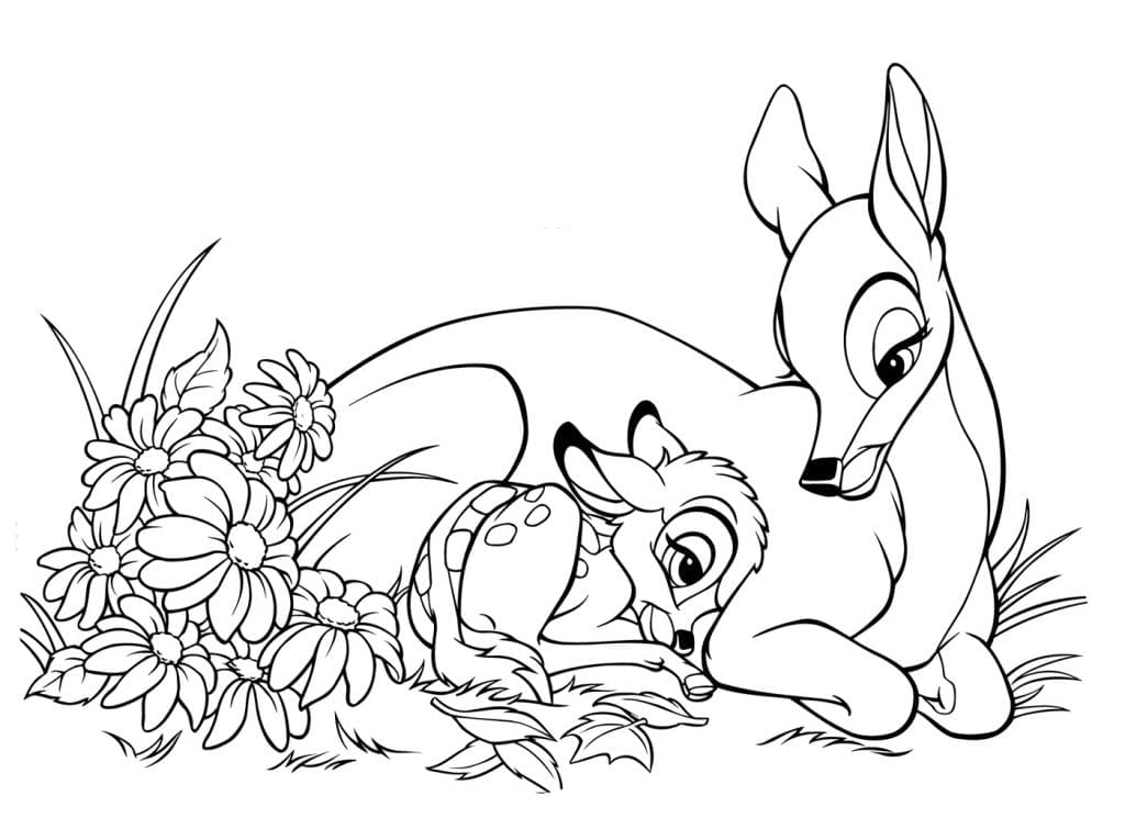 bambi-mothers-day-card-coloring-page-sf-printable-0412