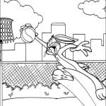 Bugs Bunny раскраска (12)