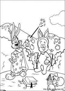 Bugs Bunny раскраска (17)