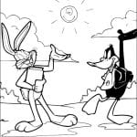 Bugs Bunny раскраска (4)