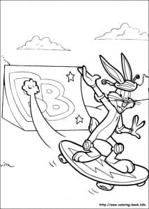 Bugs Bunny раскраска (8)