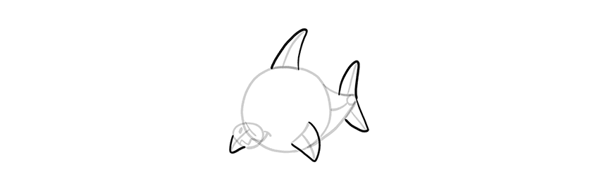 Как нарисовать опасную симпатичную акулу