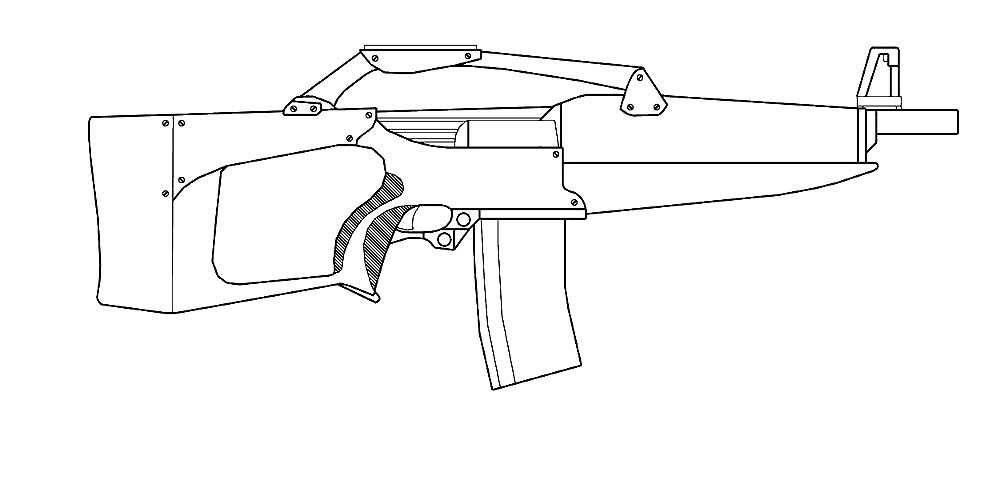 Автомат рисунок раскраска