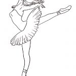 Балерины раскраски (11)