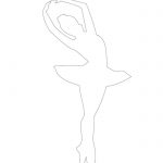 Балерины раскраски (7)
