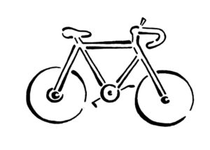 Велосипед картинки раскраски (22)