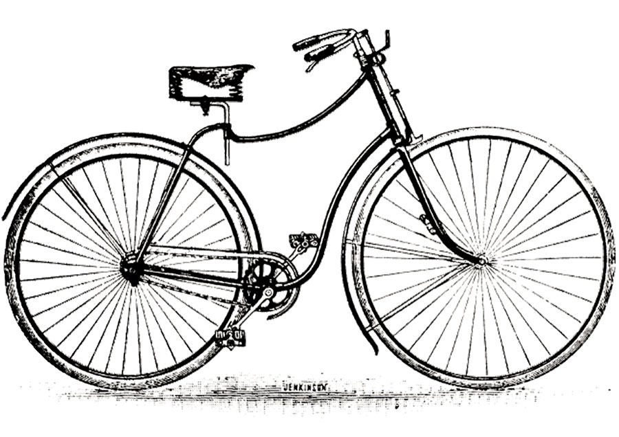 Велосипед картинки раскраски (56)