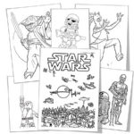 Лего звездные войны картинки раскраски (10)