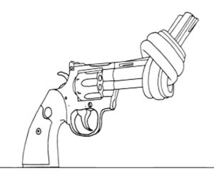 Пистолет картинки раскраски (41)