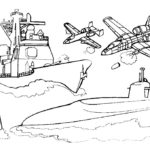 Подводная лодка картинки раскраски (20)