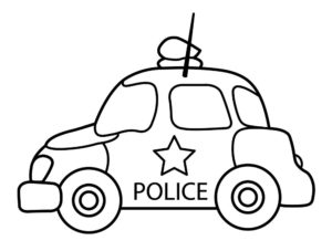 Полиция картинки раскраски (26)