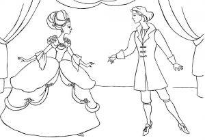 принц и принцесса картинки раскраски крупные (7)