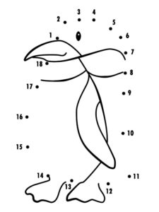 Пингвин картинки раскраски (27)