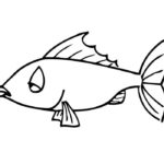 Рыбки картинки раскраски (6)
