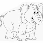 Слон картинки раскраски (34)