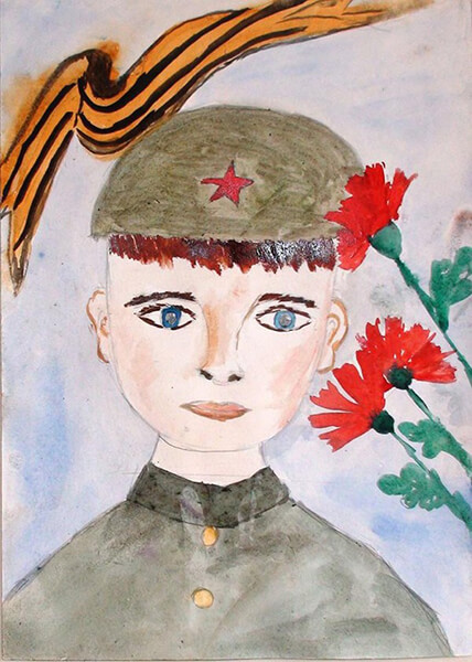 Детские рисунки к 9 мая в школе и детском саду детские рисунки ко дню победы 54