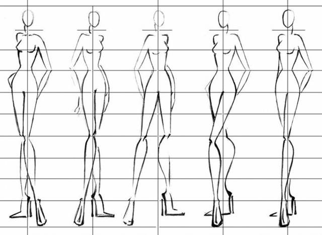 Как нарисовать платье карандашом: пошаговое описание создания рисунка платья и верхней одежды