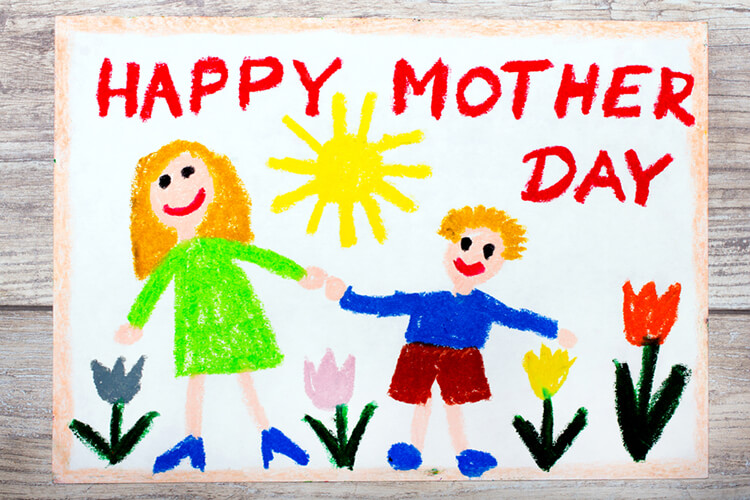 Детские рисунки ко дню матери: выражаем любовь к маме на бумаге рисунок на ден матери 36